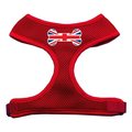 Unconditional Love Bone Flag UK Screen Print Soft Mesh Harness Red Extra Large UN788443
